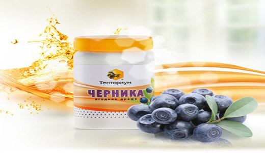 Перга с черникой от Тенториум